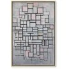 Artgeist Paveikslas - Piet Mondrian – Composition No IV