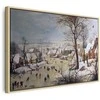 Artgeist Paveikslas - Pieter Bruegel the Elder – Winter Landscape with Birdtrap