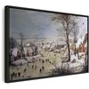 Artgeist Paveikslas - Pieter Bruegel the Elder – Winter Landscape with Birdtrap