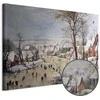 Artgeist Paveikslas - Pieter Bruegel the Elder – Winter Landscape with Birdtrap