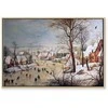 Artgeist Paveikslas - Pieter Bruegel the Elder – Winter Landscape with Birdtrap