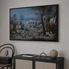 Artgeist Paveikslas - Pieter Brueghel the Younger – Winter Landscape with a Bird Trap