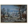 Artgeist Paveikslas - Pieter Brueghel the Younger – Winter Landscape with a Bird Trap