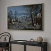 Artgeist Paveikslas - Pieter Brueghel the Younger – Winter Landscape with a Bird Trap