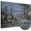 Artgeist Paveikslas - Pieter Brueghel the Younger – Winter Landscape with a Bird Trap