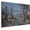 Artgeist Paveikslas - Pieter Brueghel the Younger – Winter Landscape with a Bird Trap