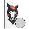 Artgeist Paveikslas - Polite Fox (1 Part) Vertical