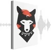 Artgeist Paveikslas - Polite Fox (1 Part) Vertical