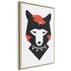 Artgeist Paveikslas - Polite Fox (1 Part) Vertical