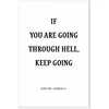 Artgeist Paveikslas - Power of Words (1-part) - Winston Churchill's Motivational Quote