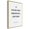 Artgeist Paveikslas - Power of Words (1-part) - Winston Churchill's Motivational Quote