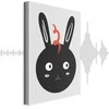 Artgeist Paveikslas - Rabbit Sees Everything (1 Part) Vertical