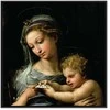 Artgeist Paveikslas - Rafael Santi – The Virgin of the Rose