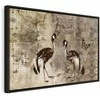 Artgeist Paveikslas - Retro Cranes (1 Part) Wide