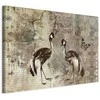 Artgeist Paveikslas - Retro Cranes (1 Part) Wide