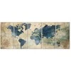 Artgeist Paveikslas - Retro Map (5 Parts) Narrow