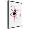 Artgeist Paveikslas - Rhythmic Gymnastics - Illustration of a Woman With a Ribbon