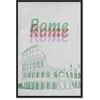 Artgeist Paveikslas - Rome in Watercolours (1 Part) Vertical