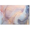 Artgeist Paveikslas - Rožinė and mėlynas marble - abstract watercolour with auksinis accents