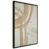 Artgeist Paveikslas - rusvai gelsvas Minimalism (1 Part) Vertical