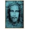 Artgeist Paveikslas - Shroud of Turin in Turqoise (1 Part) Vertical