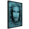 Artgeist Paveikslas - Shroud of Turin in Turqoise (1 Part) Vertical