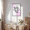 Artgeist Paveikslas - Sidabrinis Intricacies - Fluid Metallic Figure on a Gradient Background