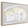 Artgeist Paveikslas - Sleepy Kitty (1 Part) Vertical