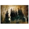 Artgeist Paveikslas - Stately Spruces (1 Part) Wide