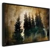 Artgeist Paveikslas - Stately Spruces (1 Part) Wide