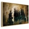 Artgeist Paveikslas - Stately Spruces (1 Part) Wide