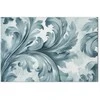 Artgeist Paveikslas - Stone Baroque Ornaments in Light Shades of Gray-Mėlyna