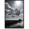 Artgeist Paveikslas - Sun Over Clouds (1-part) - Sky Reflection in Water Field