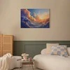 Artgeist Paveikslas - Sunset Over a Cloudy Sea: A Wonderful Symphony of Colors