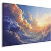 Artgeist Paveikslas - Sunset Over a Cloudy Sea: A Wonderful Symphony of Colors