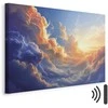 Artgeist Paveikslas - Sunset Over a Cloudy Sea: A Wonderful Symphony of Colors