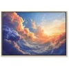Artgeist Paveikslas - Sunset Over a Cloudy Sea: A Wonderful Symphony of Colors