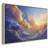 Artgeist Paveikslas - Sunset Over a Cloudy Sea: A Wonderful Symphony of Colors