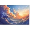 Artgeist Paveikslas - Sunset Over a Cloudy Sea: A Wonderful Symphony of Colors