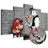 Artgeist Paveikslas - Super Mario Mushroom Cop (Banksy)