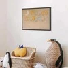 Artgeist Paveikslas - Sweet Dreams - Pastel Inscription Surrounded by the Moon and Stars