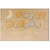 Artgeist Paveikslas - Sweet Dreams - Pastel Inscription Surrounded by the Moon and Stars