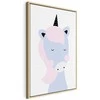 Artgeist Paveikslas - Sweet Unicorn (1 Part) Vertical