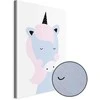 Artgeist Paveikslas - Sweet Unicorn (1 Part) Vertical