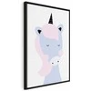 Artgeist Paveikslas - Sweet Unicorn (1 Part) Vertical