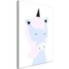 Artgeist Paveikslas - Sweet Unicorn (1 Part) Vertical