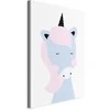 Artgeist Paveikslas - Sweet Unicorn (1 Part) Vertical