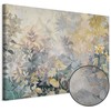 Artgeist Paveikslas - Tapestry Pattern with a Meadow and Flowers Kilim with a Spring Motif