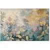 Artgeist Paveikslas - Tapestry Pattern with a Meadow and Flowers Kilim with a Spring Motif