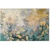 Artgeist Paveikslas - Tapestry Pattern with a Meadow and Flowers Kilim with a Spring Motif